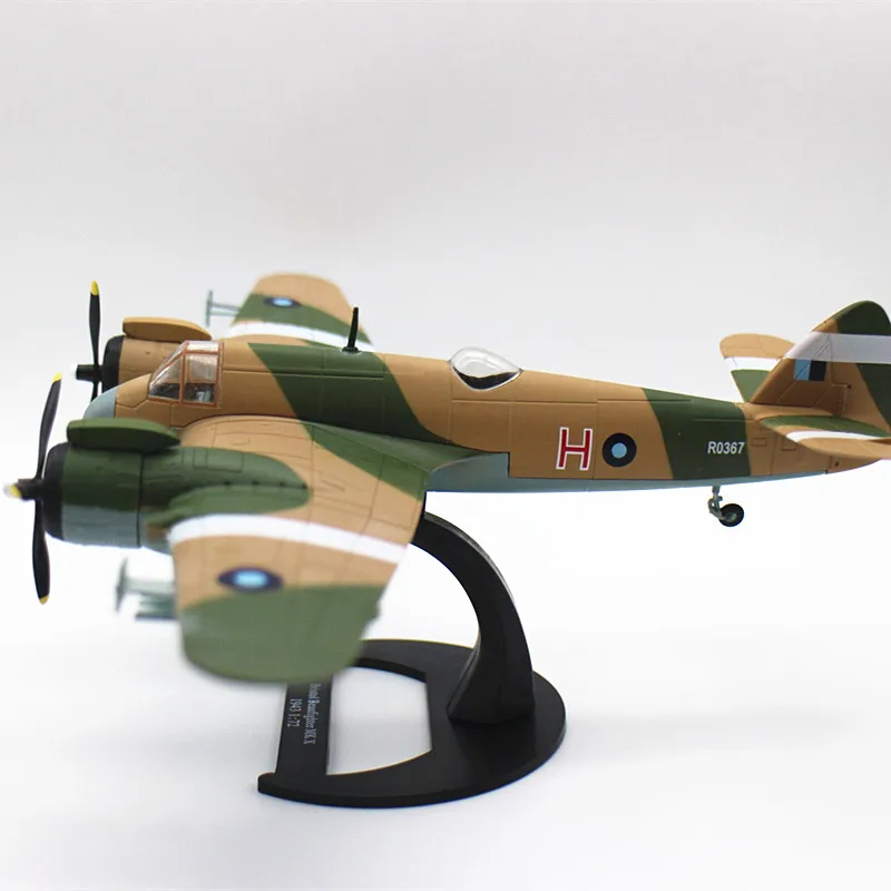 Diecast Alloy 1:144 Scale Military Vickers Wellington MK X 1943 UK Fighter Model Adult Toy Classics Souvenir Gift Static Display