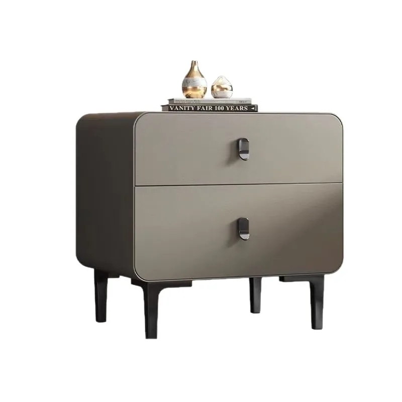

Solid wood bedside table household bedroom 2025 new light luxury high-end modern simple small bedside storage cabinet