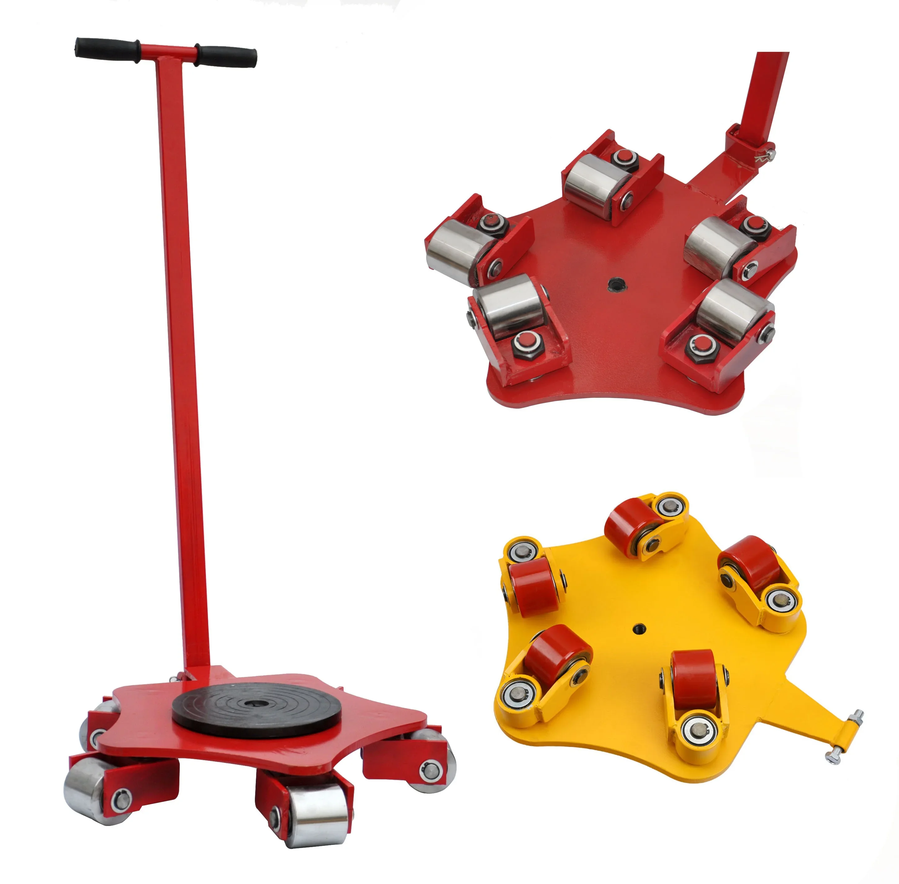 rotating Transport Cargo Trolley Multi Purpose Dolly Roller With Carry Handles for  for moving equipment machine skate mover