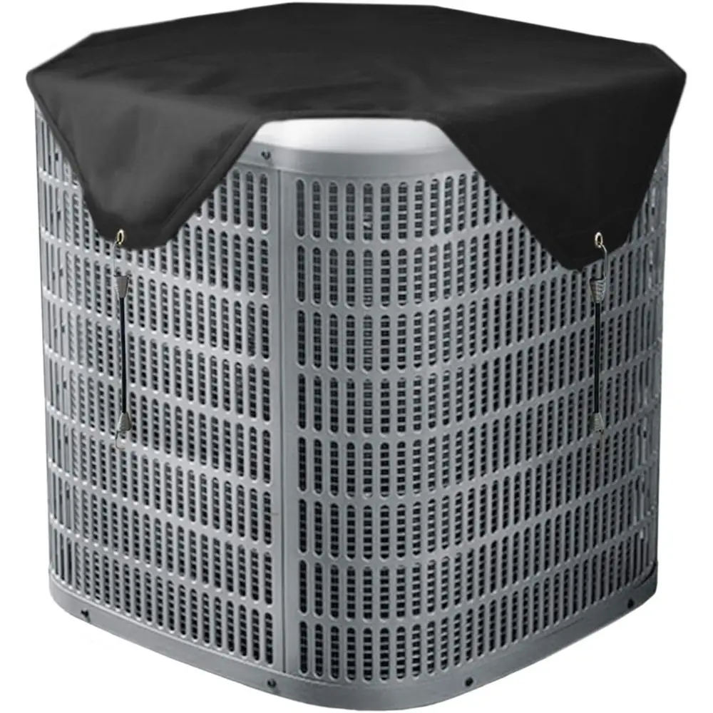 

Heavy-Duty Water-Resistant Outdoor AC Unit Cover, 28x28 Inches, Black
