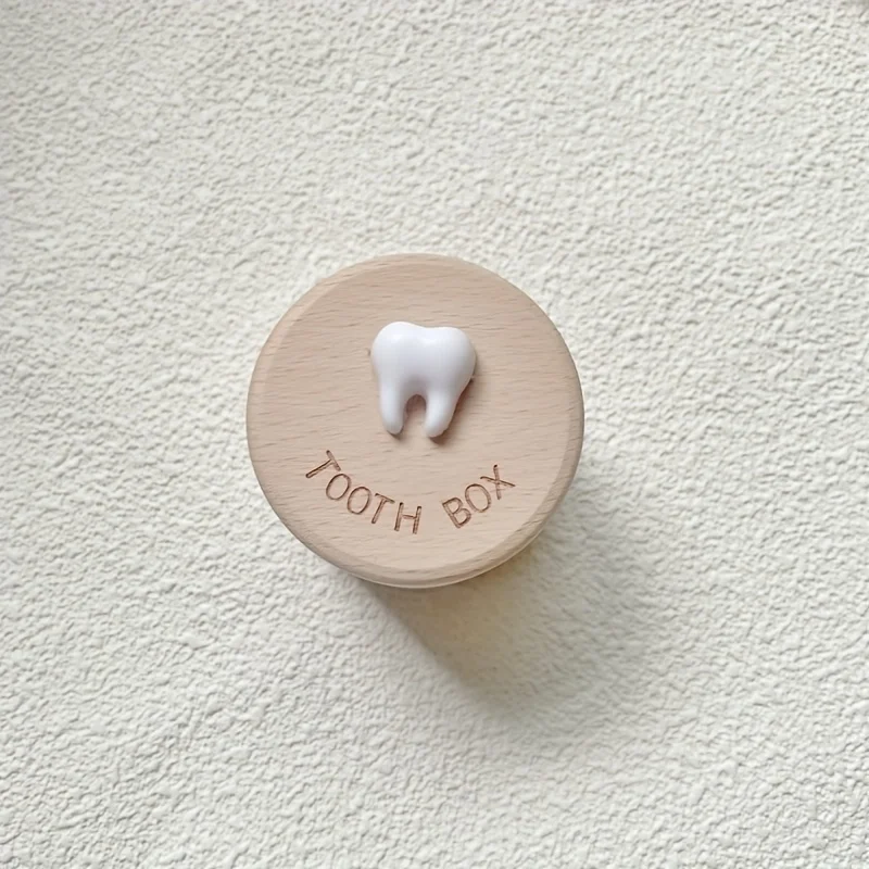 1pcs Modern Minimalist baby Tooth Box Storage Box, Tooth Collection Commemorative Box baby Shower Favor Box