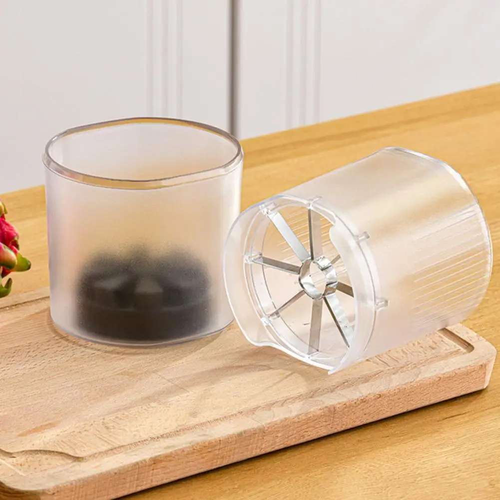 

Fruit Slicer for Apples Easy-to-use Fruit Cutter Extra-large Stainless Steel Fruit Slicer with Transparent for Snacks for Apples