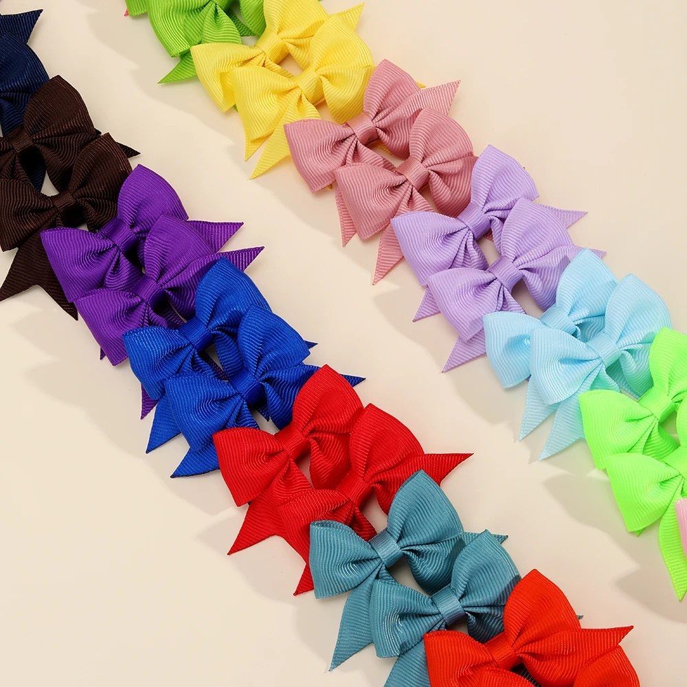 48pcs Baby Hairpins Bow Tail All Inclusive Hair Clips Cute Fashionable Hair Clips Headwear Hair Clips for Girls Hair Accessories