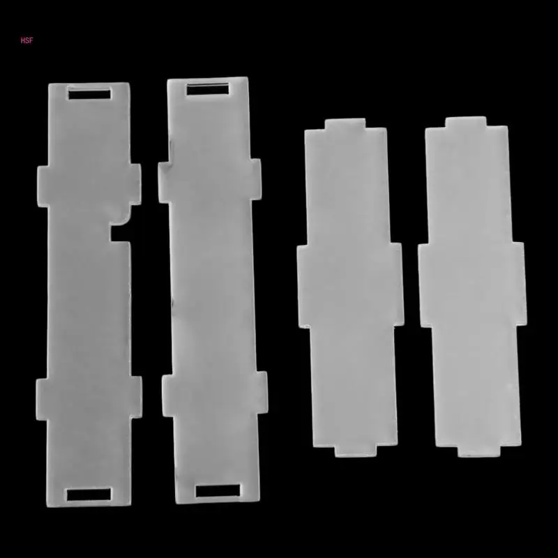 LCR-T4 Perumahan Transistor Akrilik Bening untuk Casing untuk Perumahan Cangkang Bagian DIY Lig