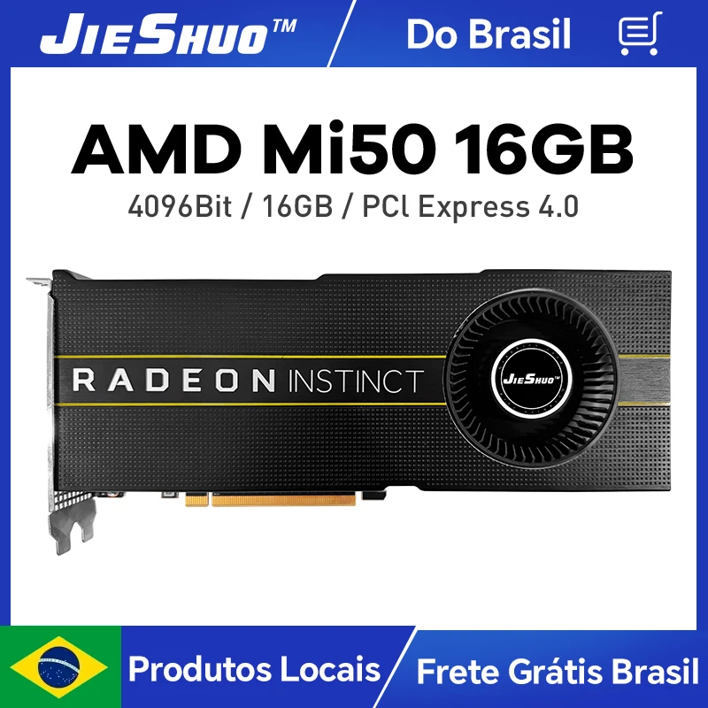 AMD Radeon Instinct MI50 32GB（VBIOS書換済み） AMD 100-506143 Radeon Instinct MI50 32GB Server Graphic Card | Exxact