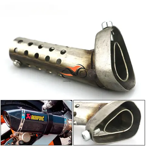 42 45 48mm 오토바이 배기관 머플러 소음기 DB 킬러 Akrapovic Yoshimura 레이저 IXIL SC 프로젝트 M4 AR 슬립 온 파이프