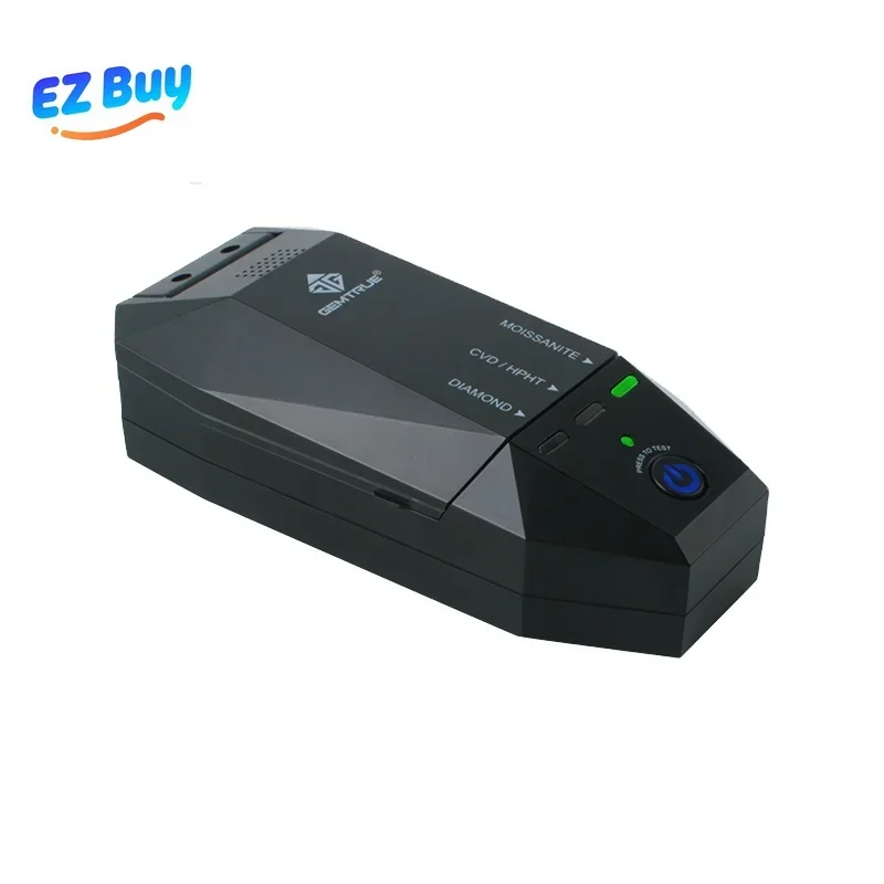 Pocket-Sized Diamond CVD/HT Moissanite Tester Speaking Test Results Four Regular AAA Batteries