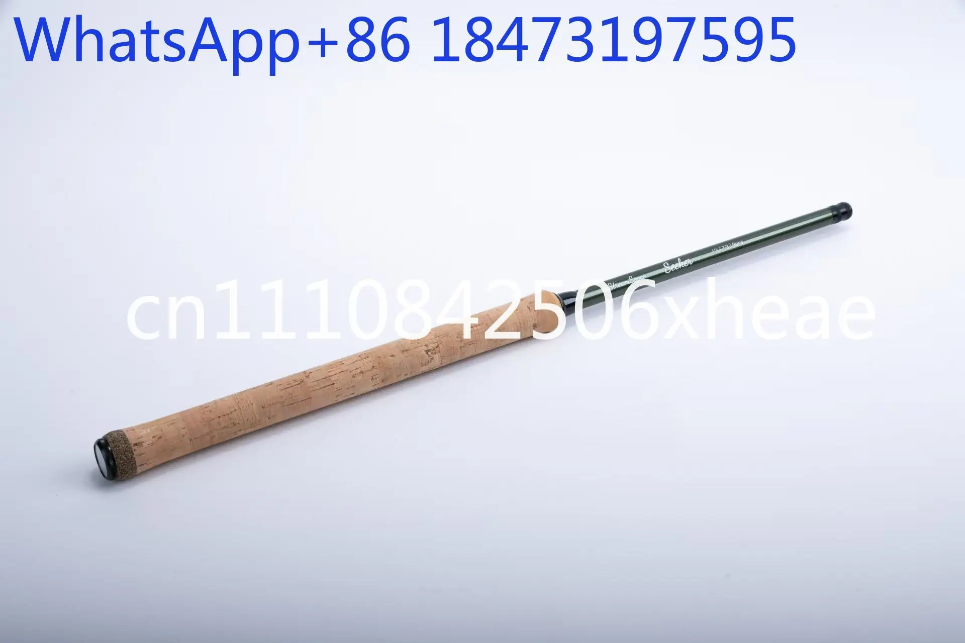 Portable Tianzhan Rod Retro Grip Solid Double Rod Slight Stream Small Object Fishing Rod