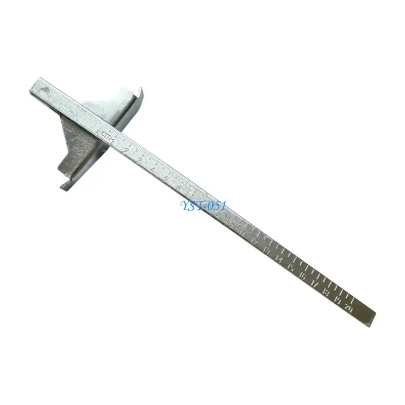 E15A Precise Circular Cutter Guide Edges Guide With Scale Featuring Double Width Option 9mm/11mm for Accurate Cutting
