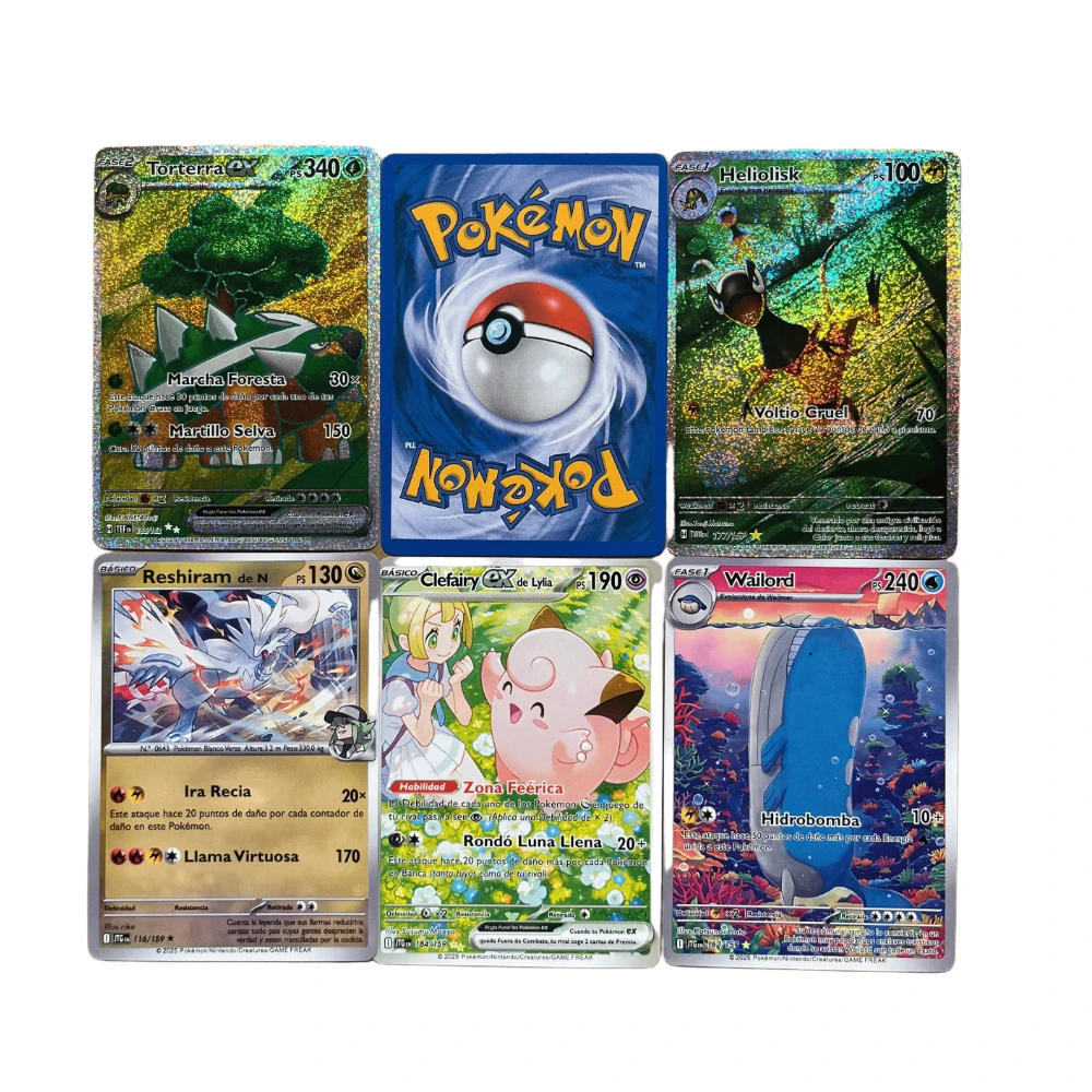 41/42/48/68/118/210 pçs caixa de metal ferro pokemon cartas de negociação jogo branco flare pikachu jogo anime cartões bancários para crianças presente