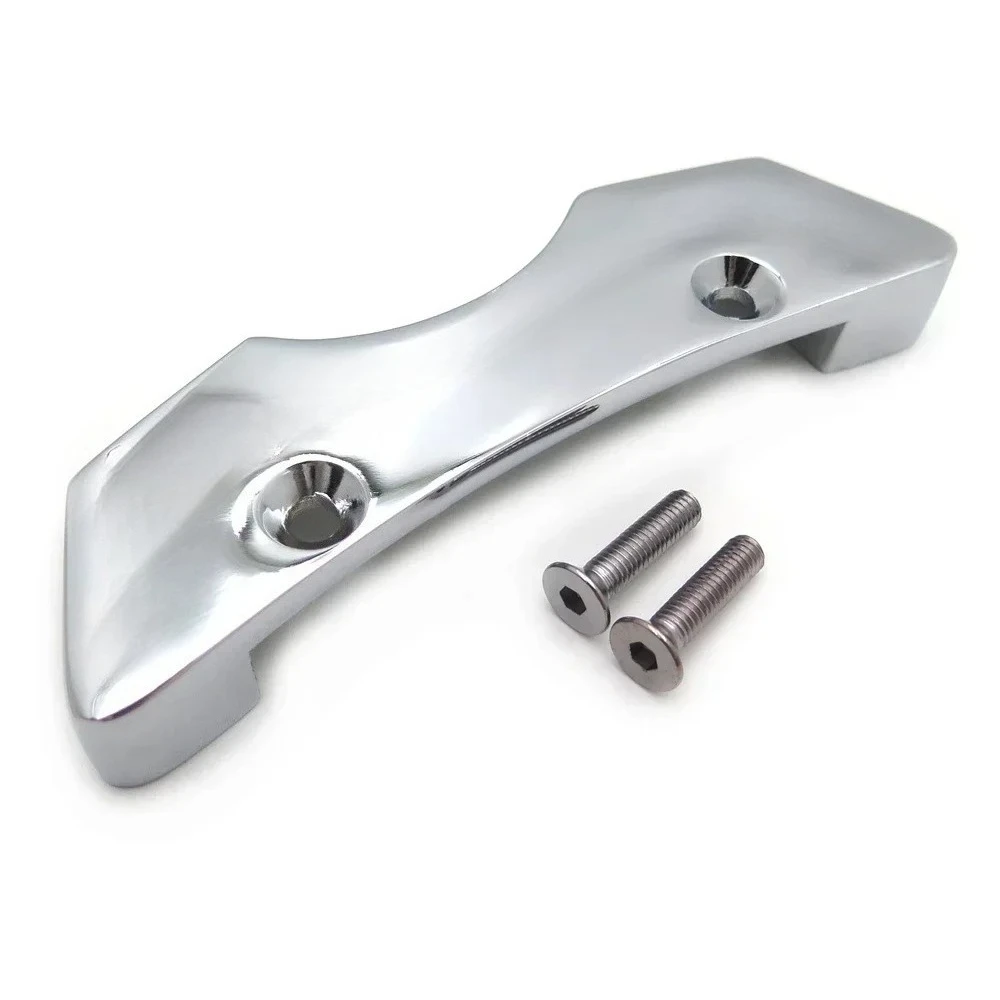 For Suzuki Hayabusa Gsx1300R 1997-2023 BLACK And CHROME Motorcycle Tank Pads Center Cover