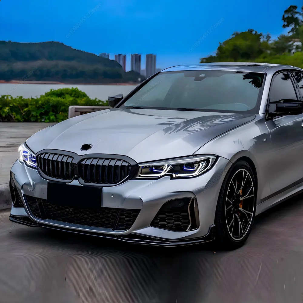 

For BMW 3 Series G20 G21 318i 320i 330i M340i 330d 2019-2022 Front Bumper Hood Kidney Grill Racing Grilles Black Bodykits Tuning