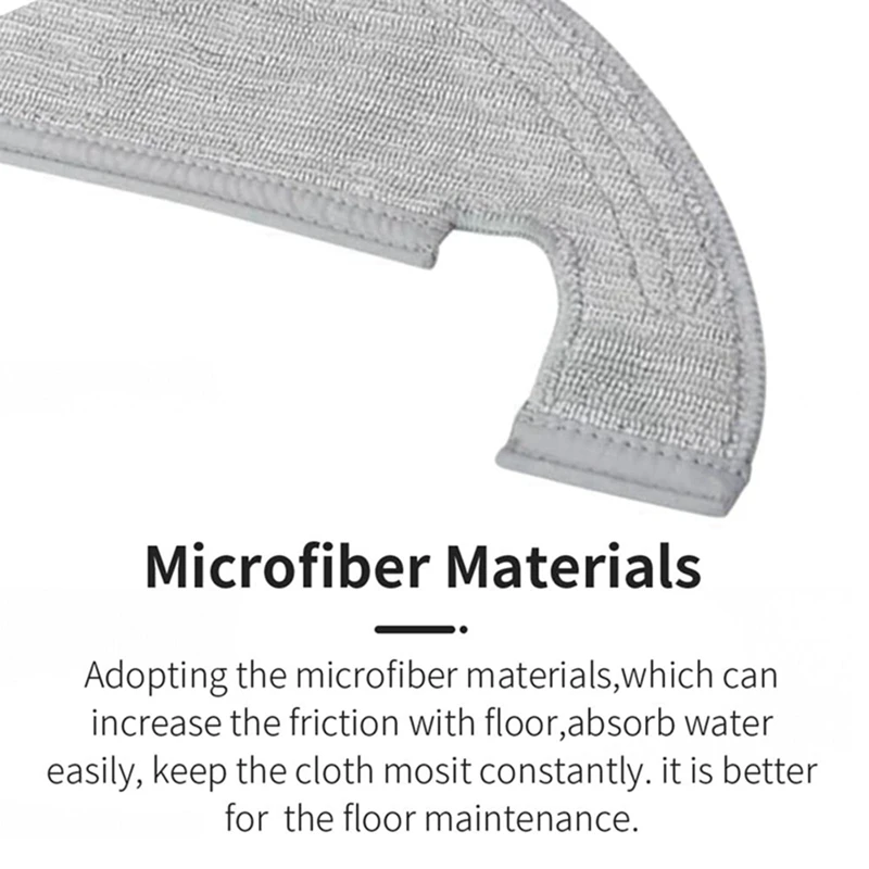 PROMOTION! 10PCS Spare Parts For Xiaomi Dreame Bot D10 Plus RLS3D L10plus/Z10pro Vacuum Main Side Brush Filter Dust Bag Mop Rag