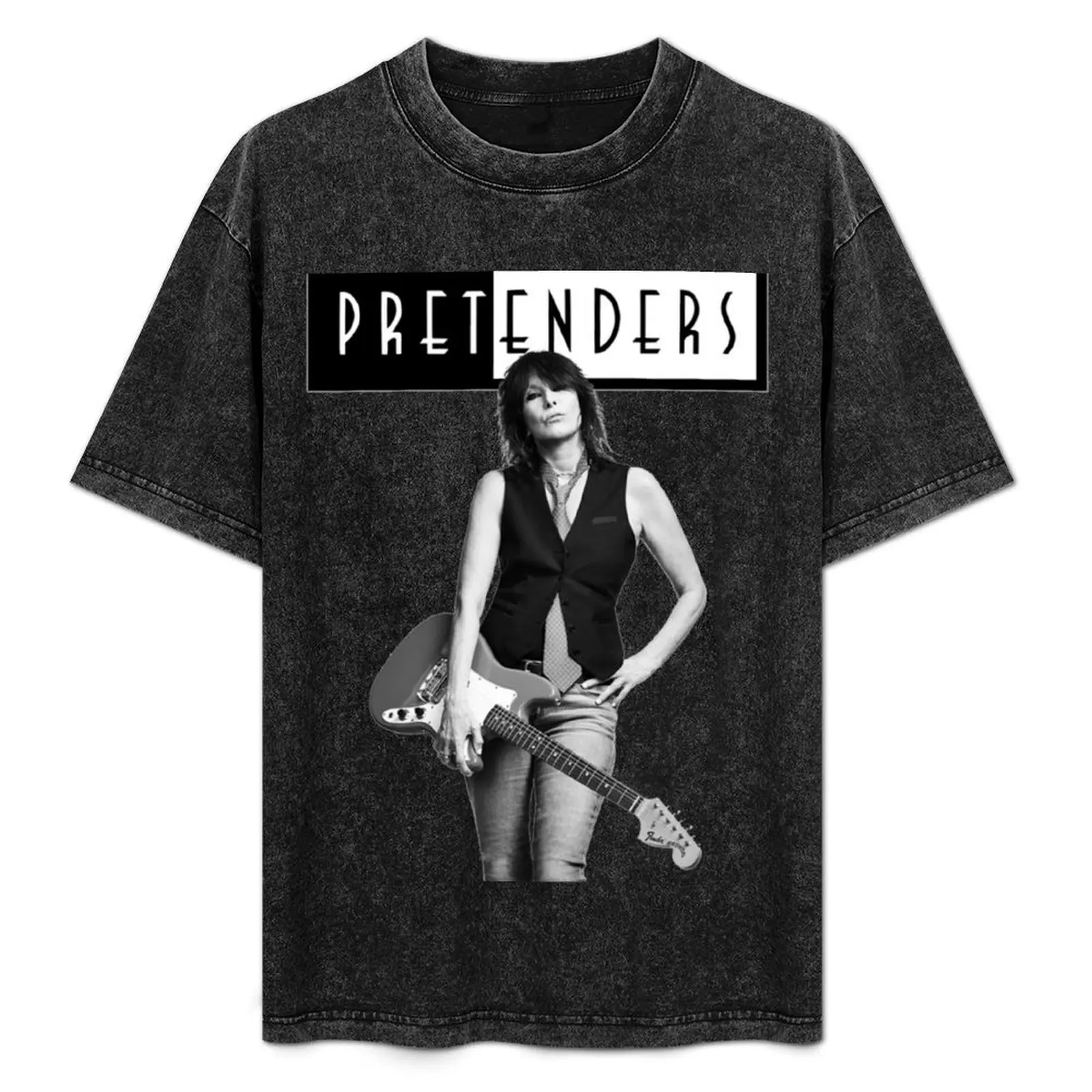 

Футболка Pretenders Chrissy Hynde, базовая однотонная хлопковая футболка с короткими рукавами
