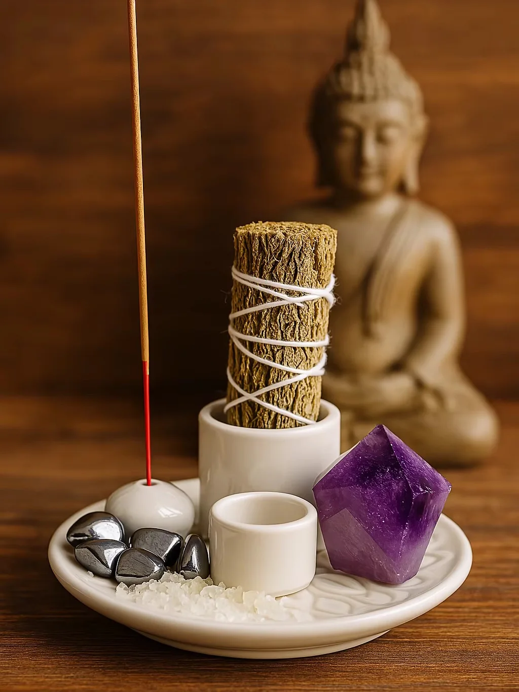 

Elegant Ceramic Incense Holder - Minimalist Design for Aromatherapy and Meditation | Incense Burner | Stick Holder | Home Decor