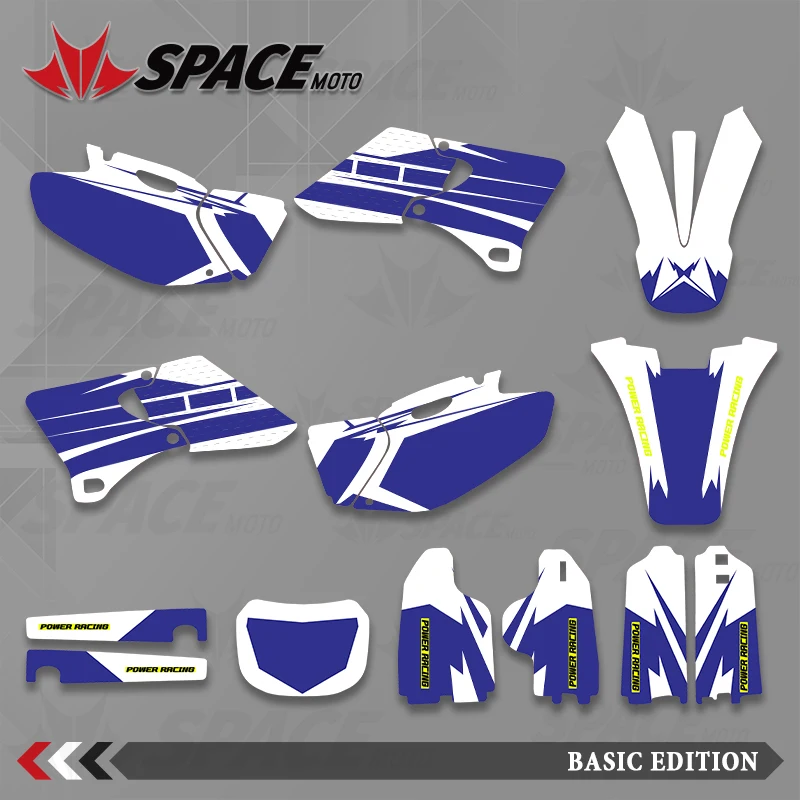 SPACE MOTO Custom Graphics Decals Stickers For YAMAHA 98-02 YZF250 400 426