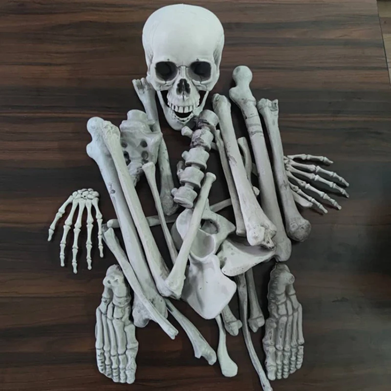 2 Stück Halloween Deko Outdoor, 105 * 80cm Horror Skelett Helloween 2 Stück Halloween Deko Outdoor, 105 * 80cm Horror Skelett Helloween