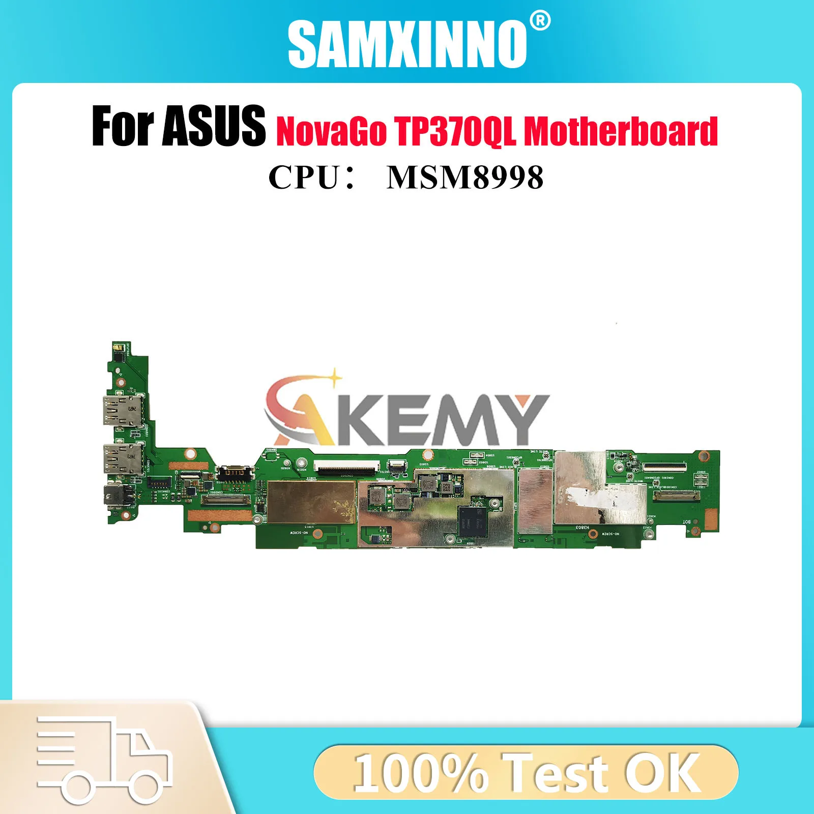 

TP370QL Laptop Motherboard For ASUS VivoBook Flip NovaGo TP370QL TP370 Notebook Mainboard With MSM8998 100% tests OK fast ship