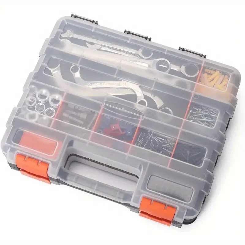 Multipurpose Plastic Tool Box Organizer with Drawers for Screw Storage Workshop Tools