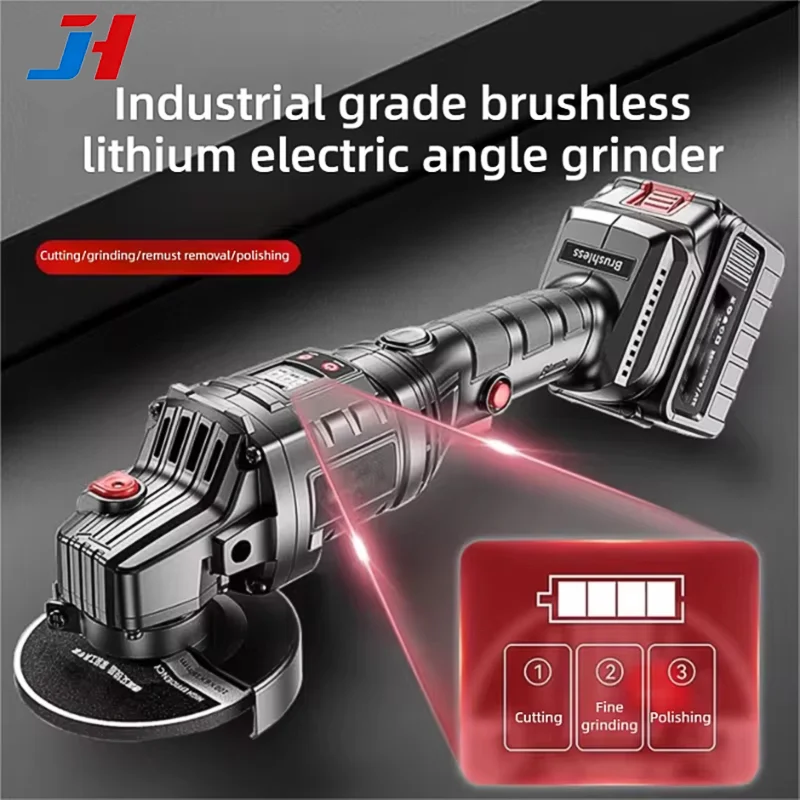 Brushless Angle Grinder Multi-functional Cordless Grinder Wireless grinding cutting polishing Machine Electric Tools Sets