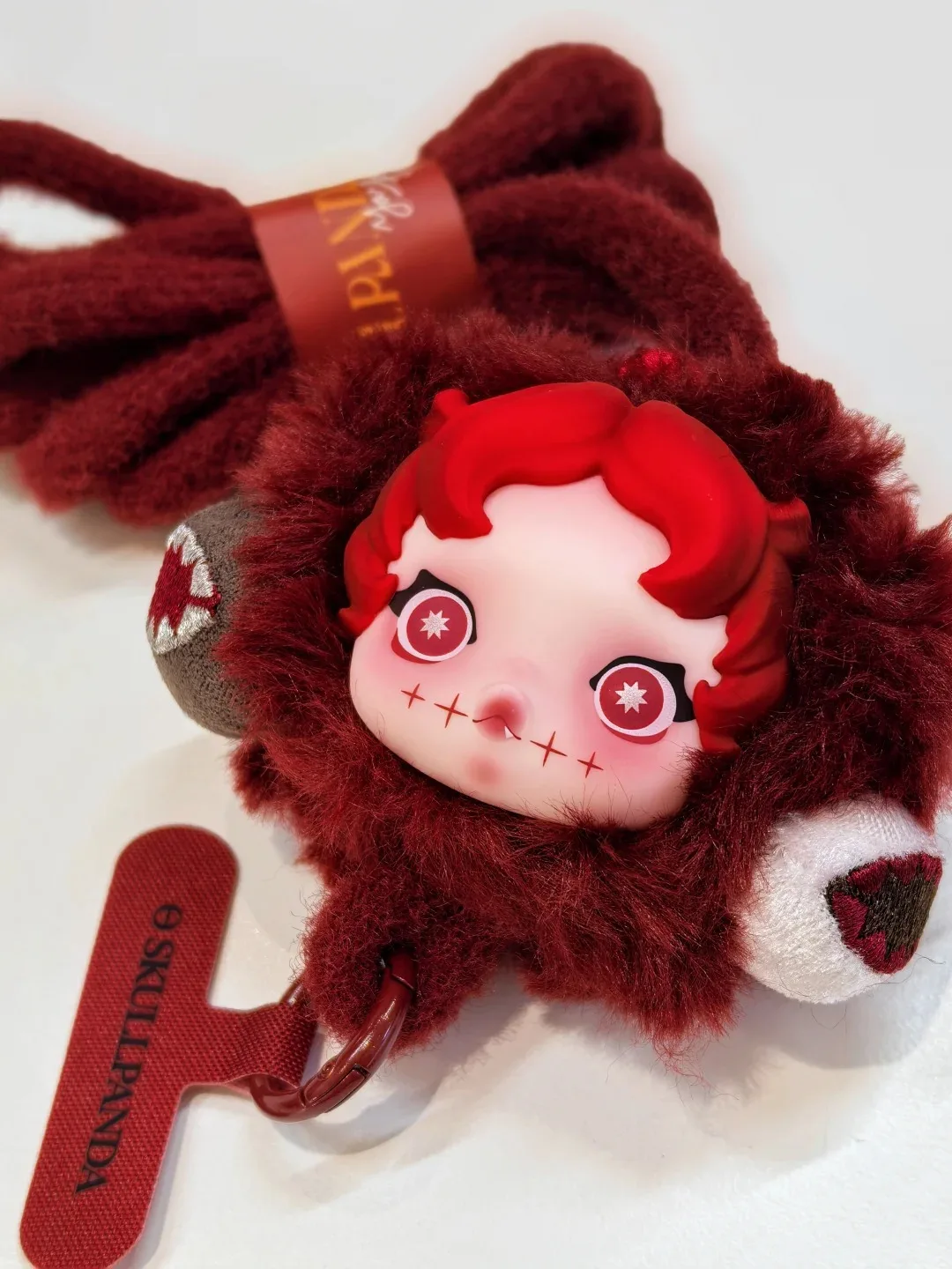 Pop Mart ремешок для мобильного телефона слепая коробка SKULLPANDA без рукавов театральная серия цепочка для мобильного телефона друг сердцебиение коллекция подарок