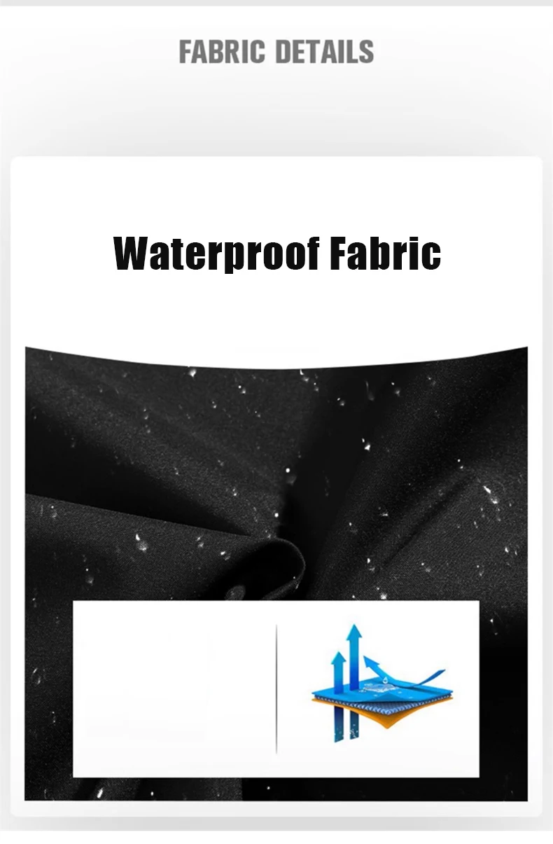 Unisex Outdoor-Kapuzenjacke im Bergstil, winddicht und wasserabweisend, modische Oberbekleidung zum Wandern und Radfahren – Detail 4
