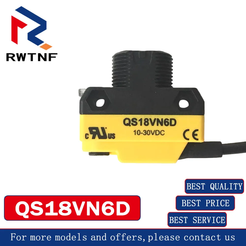 Совершенно новый оригинальный QS18VN6D Banner рассеянный фотоэлектрический переключатель NPN с расстоянием обнаружения 45 см, 100% оригинальный складской запас