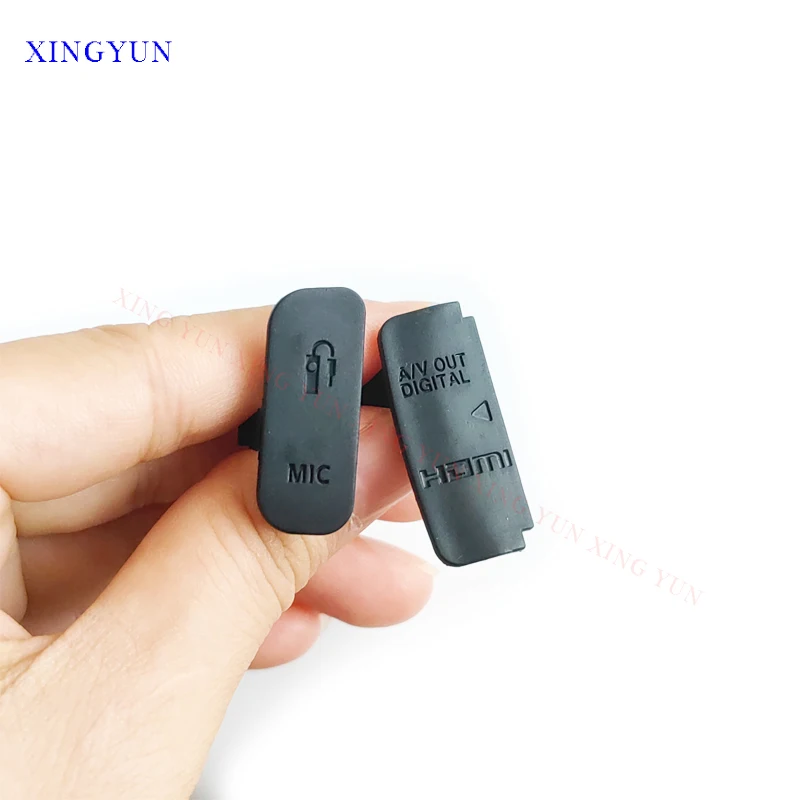 Rubber Cover For Canon EOS 600D USB Port Cap Skin Door Lid Protector Plastic Material Repair Part Camera Accessory