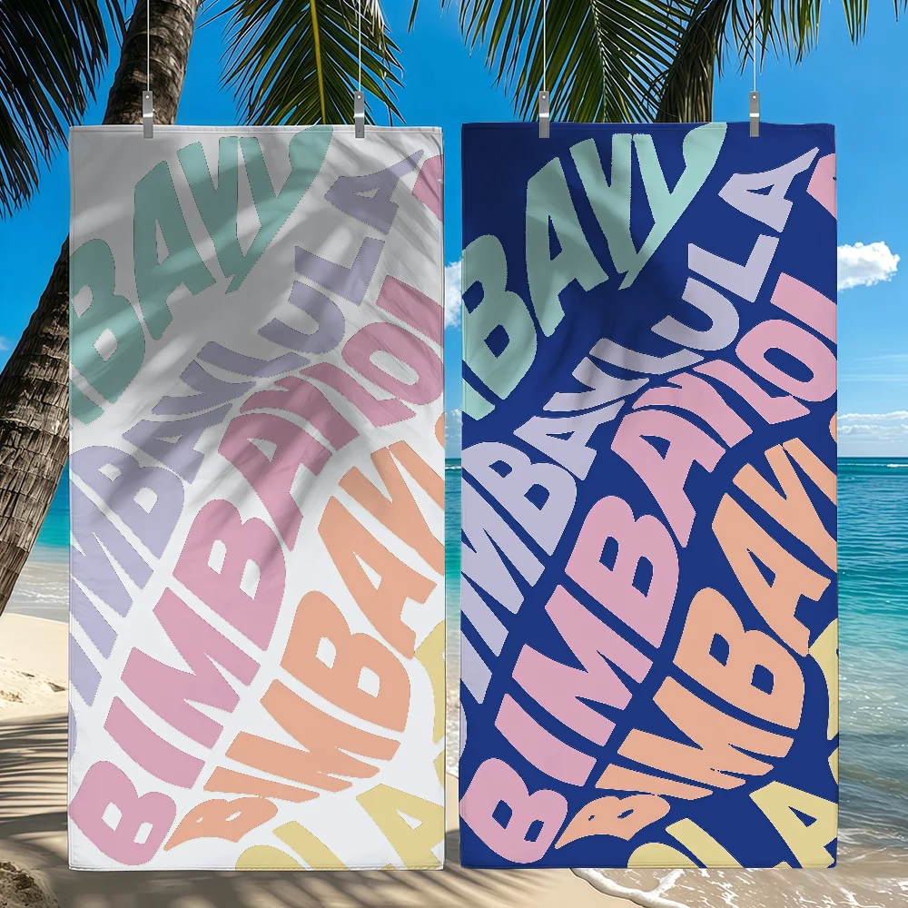 Fashion B-BIMBA Y L-LOLA Towel Quick Drying Beach Towels Are Suitable For Swimming Pools Camping Yoga And The Gym
