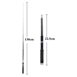 Longo alcance telescópica 130cm sinal forte recebendo gps garmin antena SMA astro 320 430 astro 220 VHF136-174MHz