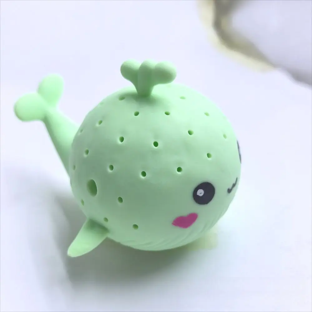 2/3/4Pcs 새로운 TPR 아기 목욕 장난감 스트레스 릴리프 부드러운 스폰지 물 흡수 고래 압착 수영 놀이 물 장난감 어린이