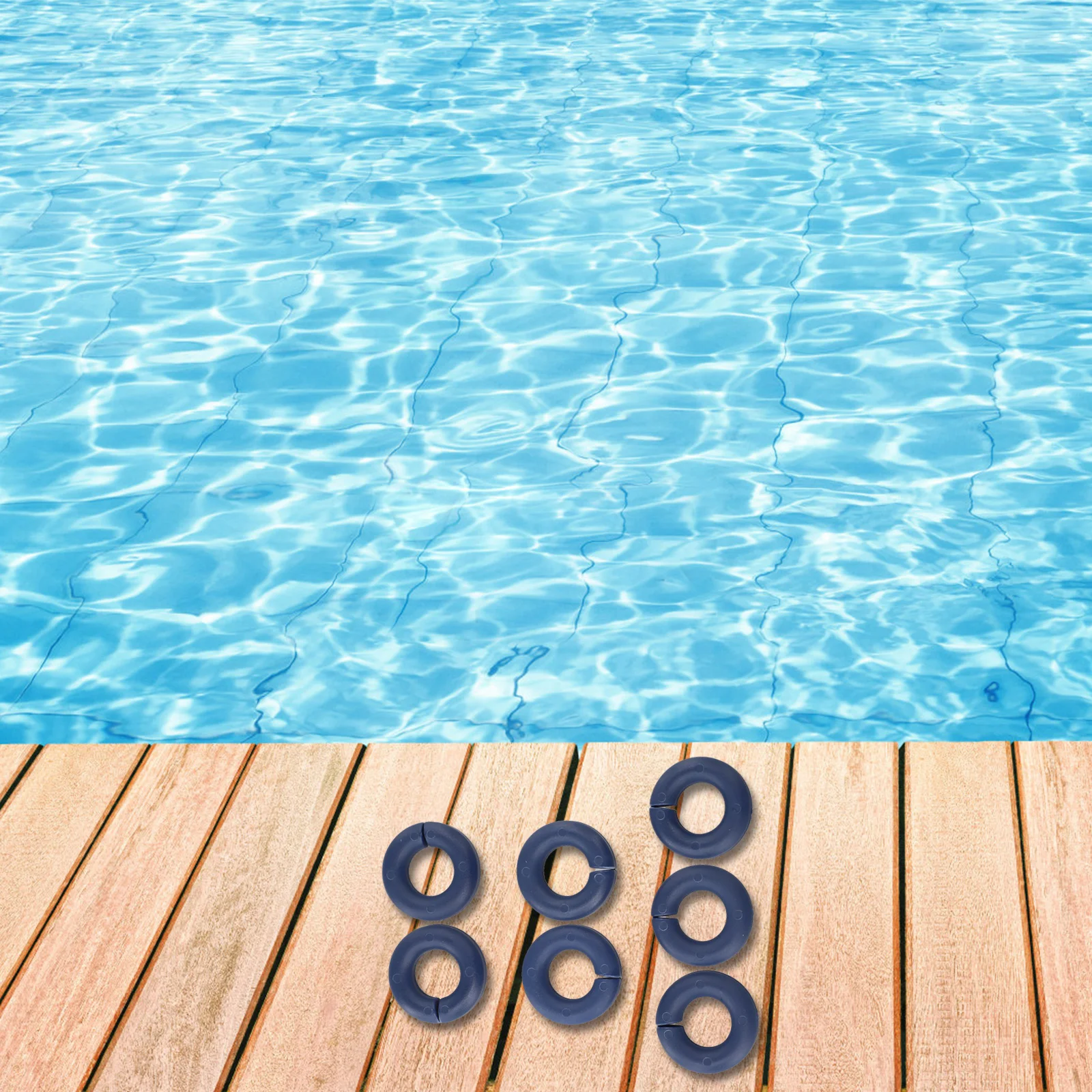 Blue B10 Wear Rings Compatible Pool Cleaner Parts Cleaning Hose Rings Designed For Harsh Conditions For North Star 180