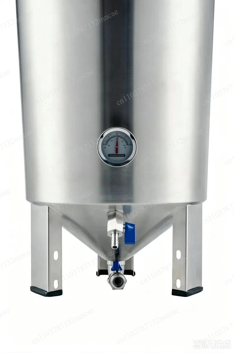 Conical Fermenter Brewing Equipment for Home Use 30L/60L/100L Miniature DIY Beer Making Kit Household Brewing System