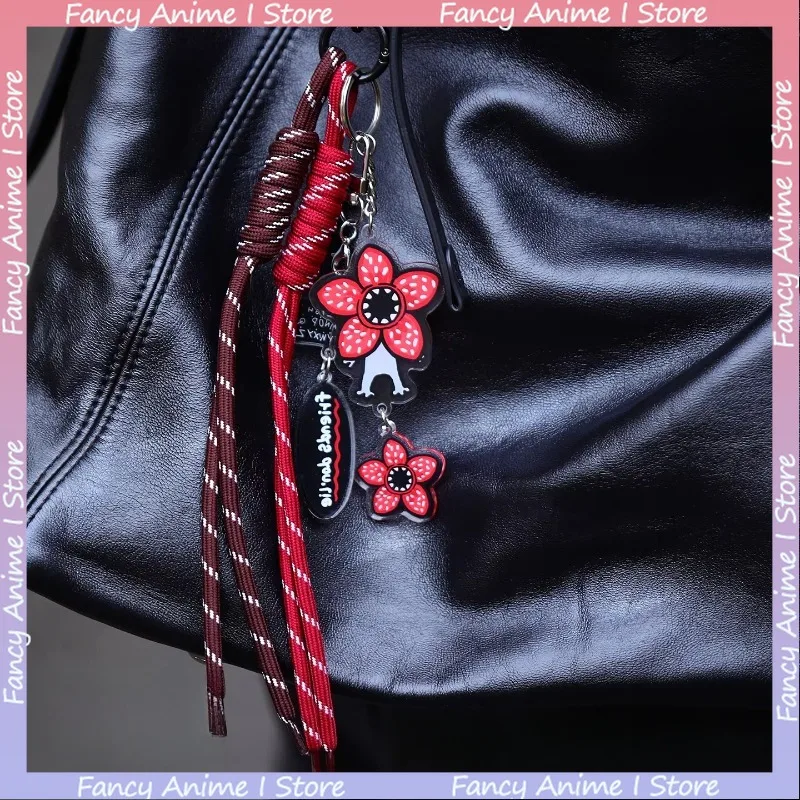 かわいい漫画のデモゴルゴン装飾吊り下げ紐両面アクリルバッグチャームファッションバックパックペンダントアクセサリー完璧なギフト