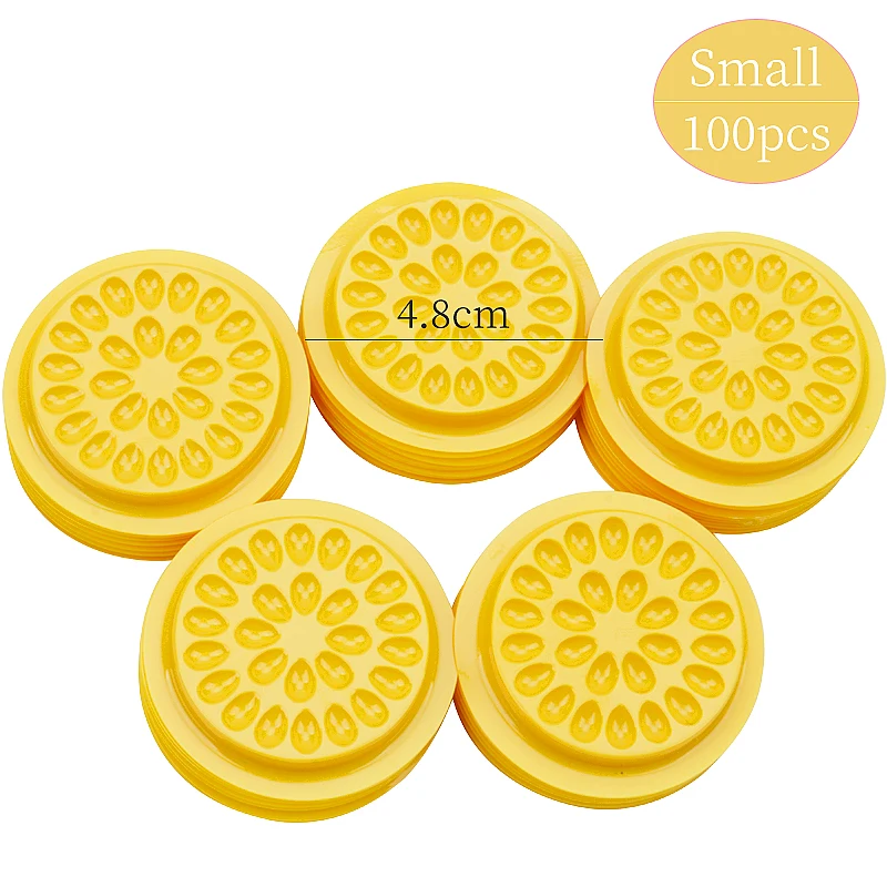 20/100 stücke Wimpern Kleber Ständer Halter Wimpern Verlängerung Liefert Klebstoff Palette Kunststoff Dichtung Auge Wimpern Kleber Pads Make-Up-Tool