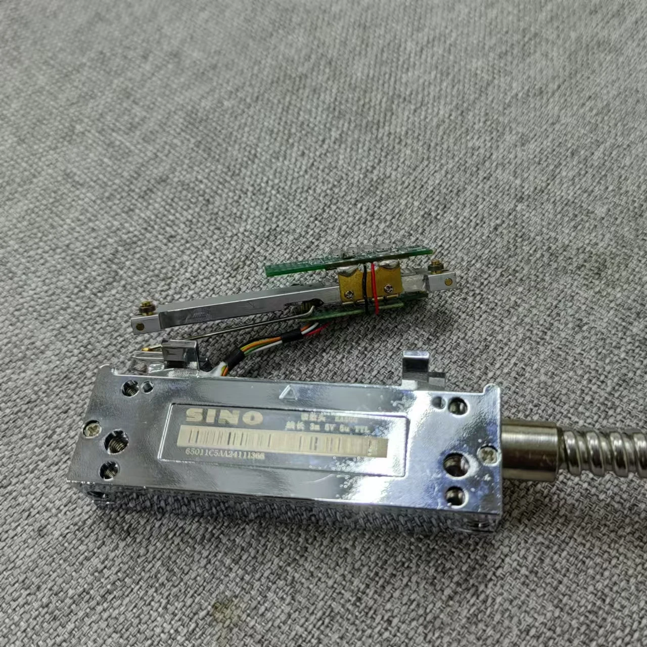 SINO KA500 Slim Linear Scale Reader Head Encoder Sensor TTL 5V 0.005MM with 3 Meter Cable