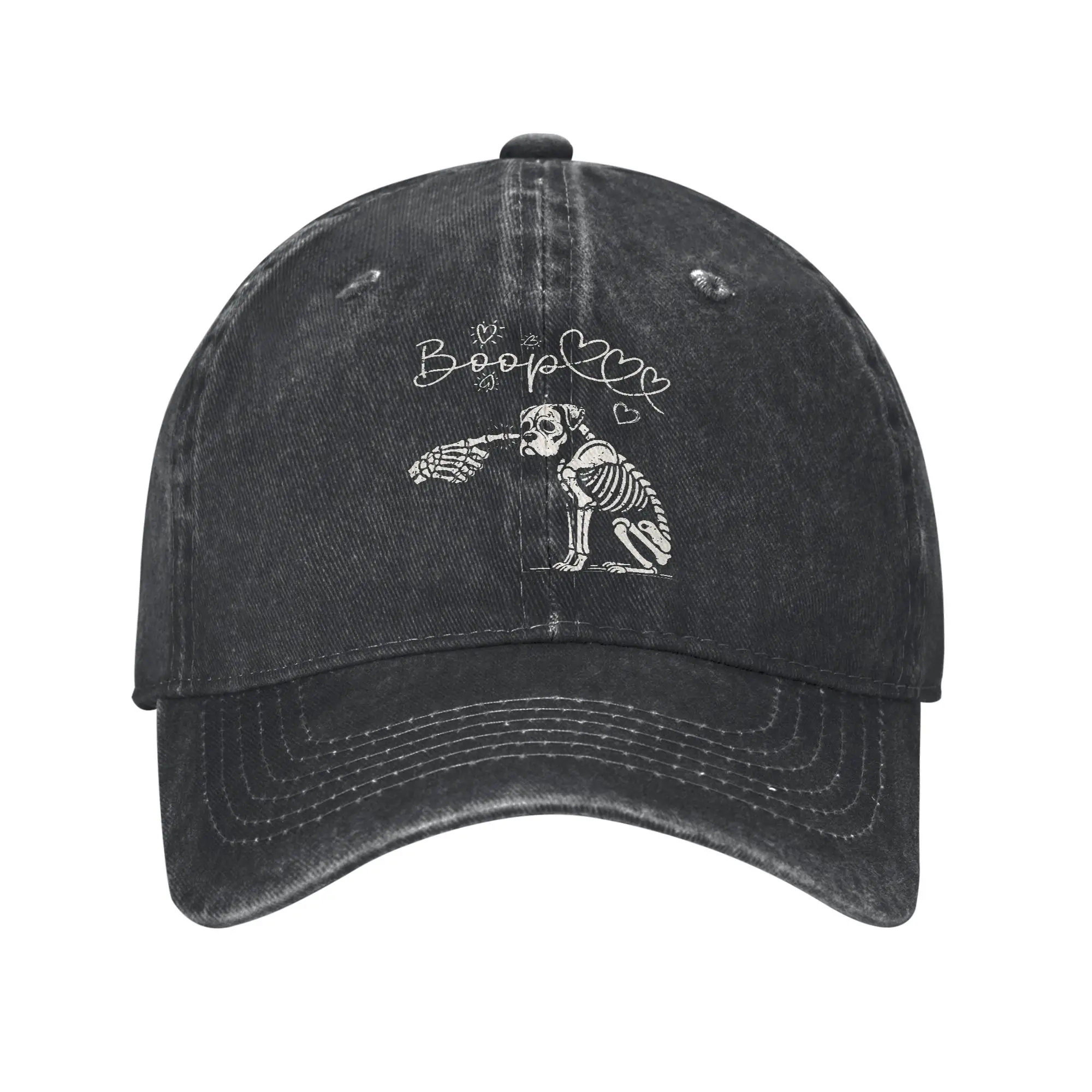 Baseball Cap Hand Boop Boxer Dog Puppy Dog Halloween Costume Spring Casual Hip Hop Hats Unisex-Teens Wholesale Baseball Caps