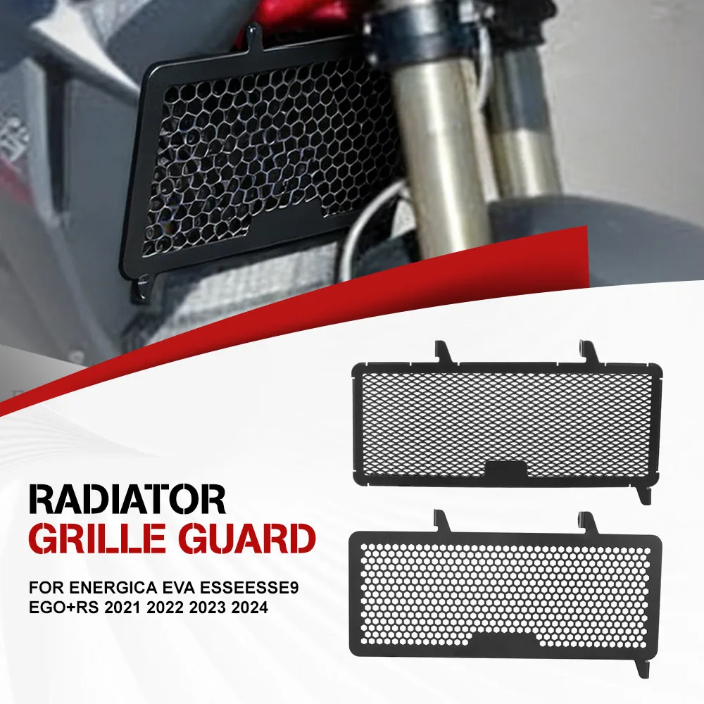 

2025 FOR Energica Eva EsseEsse9 Ego+RS 2021 2022 2023 2024 Radiator Guard Grille Cooler Cooling Cover Protection Esse Esse 9