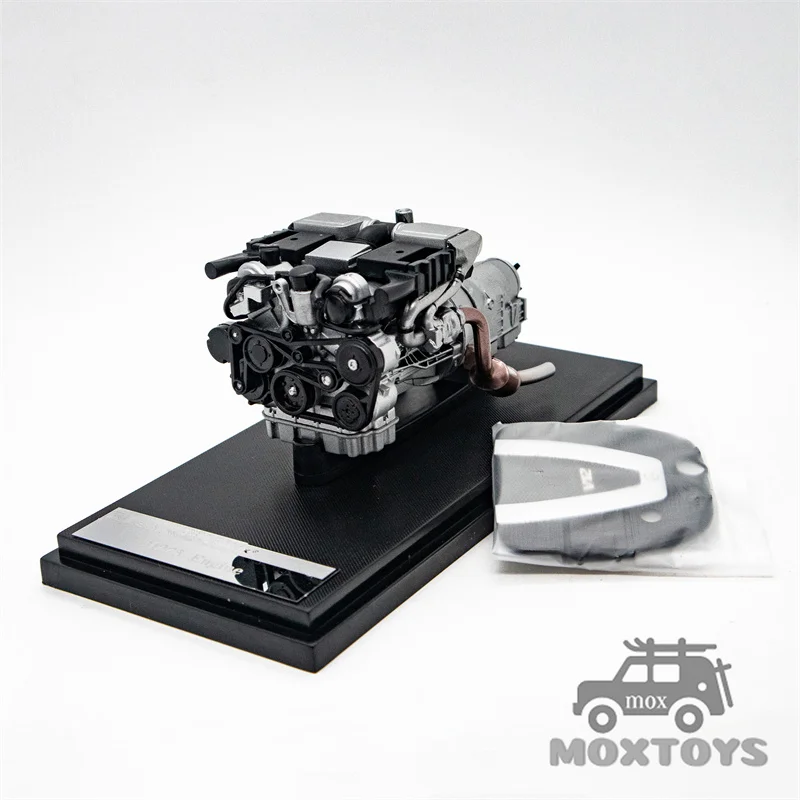 MOTORHELIX MH 1:18 AE86 Motor 4A-GE / W221 M275 V12 Modelos de coleção de plásticos ABS