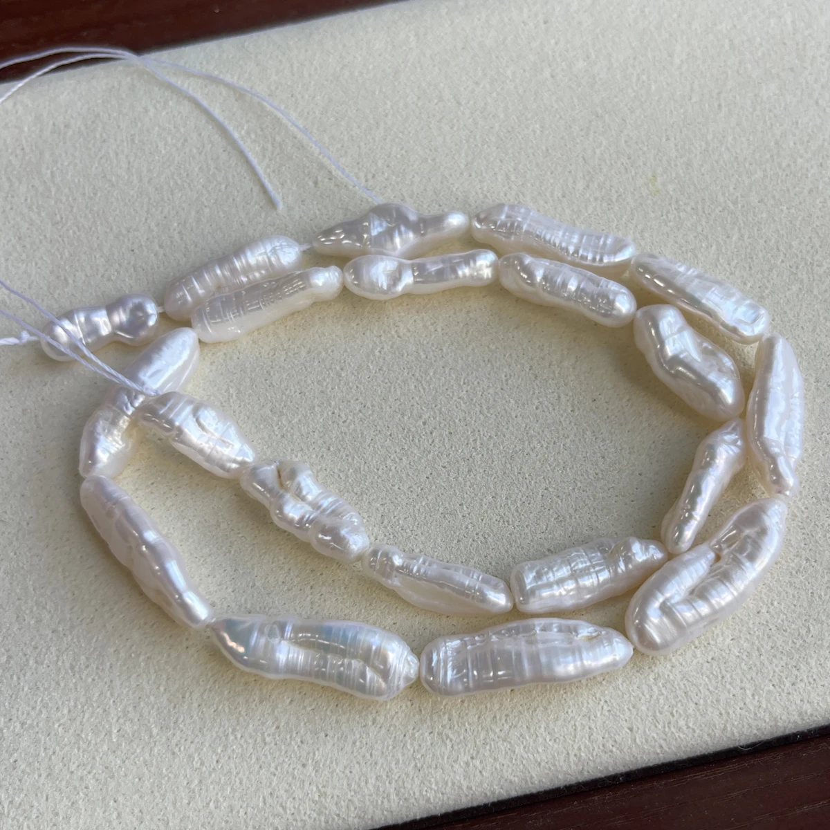 

Natural Freshwater Pearl Baroque Biwa Irregular Loose Beads Charms for DIY Women Men Necklace Jewelry Making Accessories