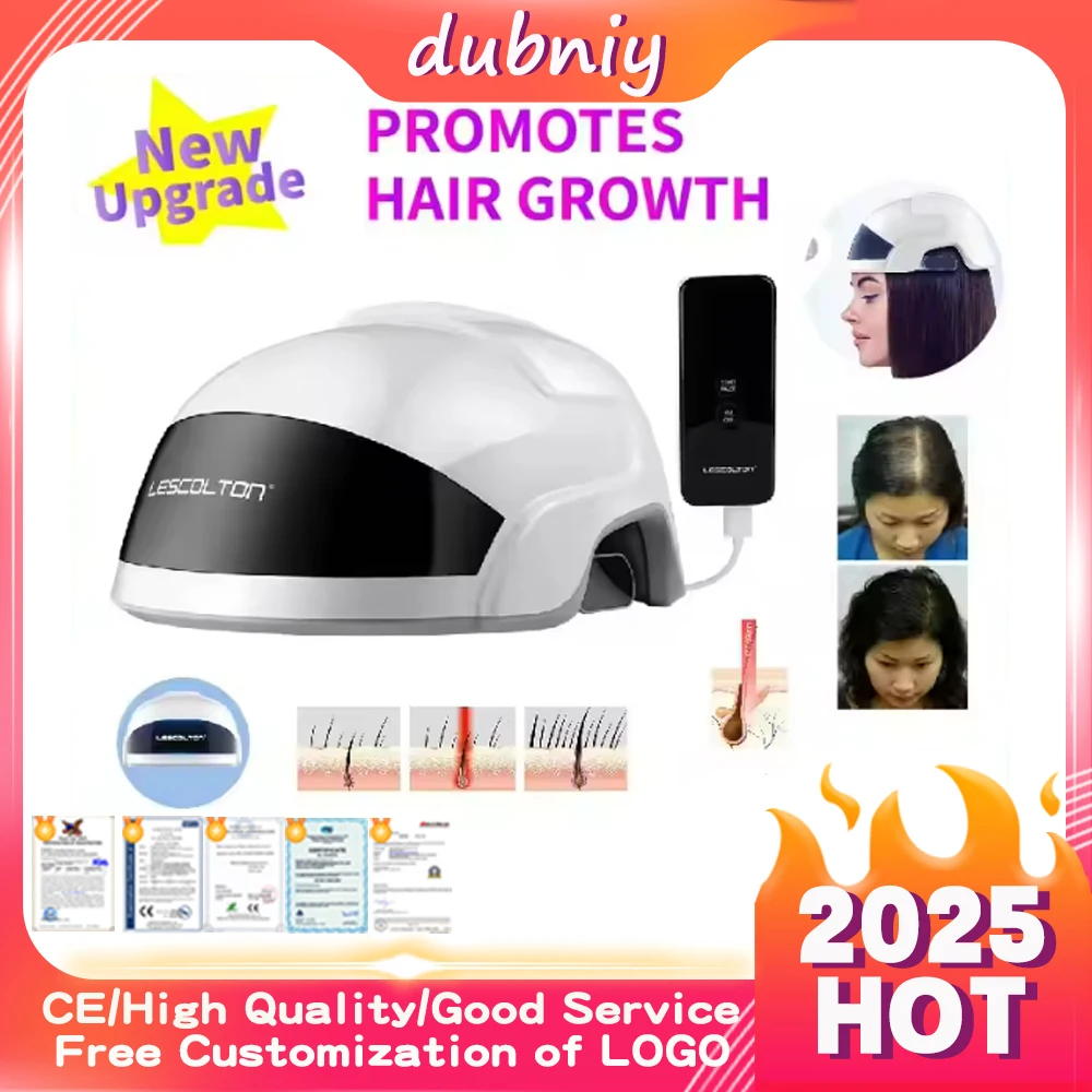 

2025 Safe And Comfortable Infrared Hair Growth Helmet for Anti Loss Promote Regrowth Therapy Scalp Care 650/660/670nm Laser