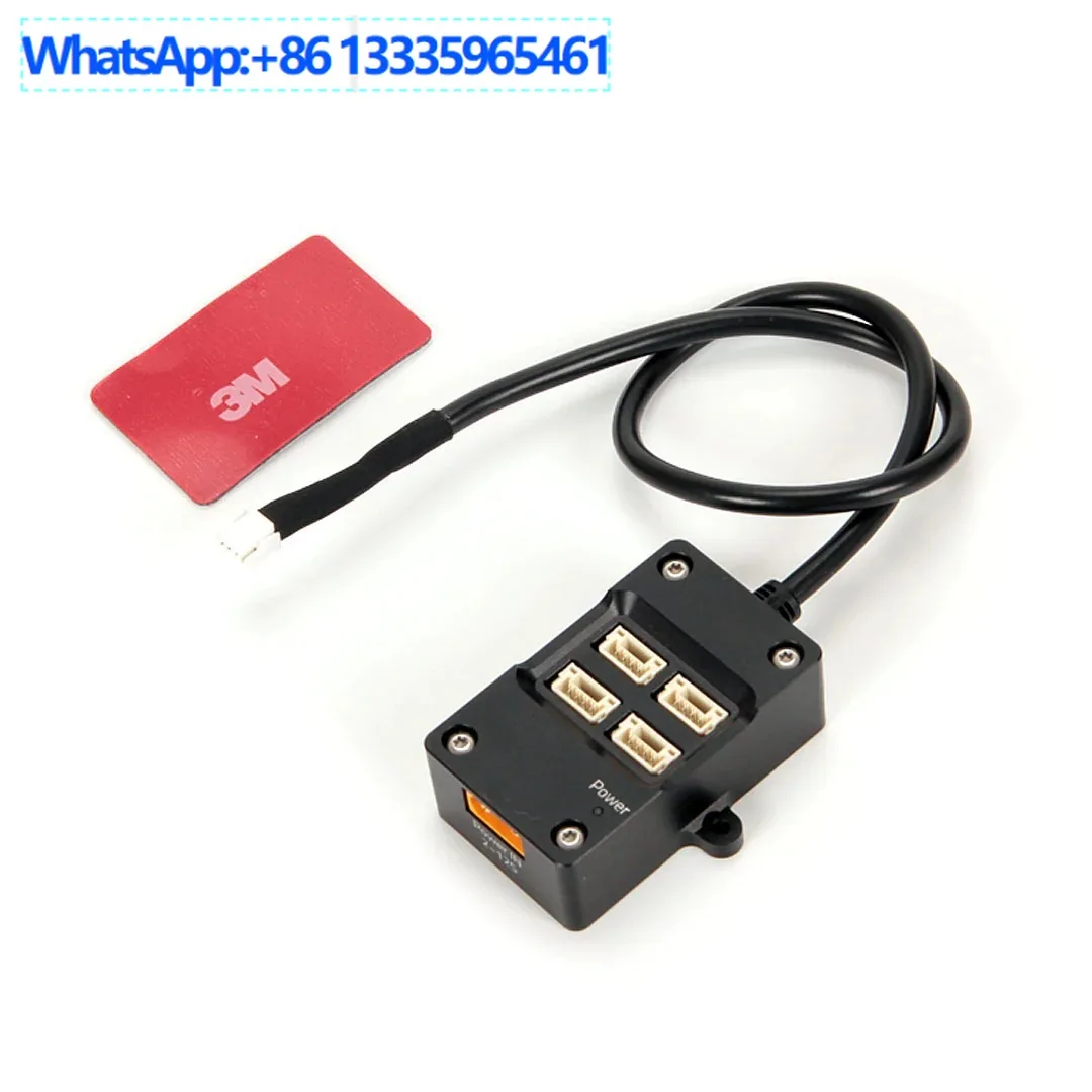 

Holybro CAN Hub Flight Control Module 4 terminals CAN Port 2S - 12S Power Supply XT30 Model Aircraft