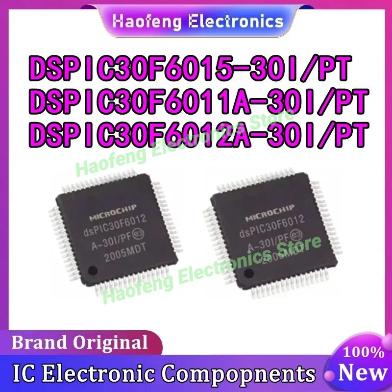 

DSPIC30F6011A-30I/PT DSPIC30F6012A DSPIC30F6015 DSPIC30F6011A DSPIC30F6012A DSPIC30F6015 Чип TQFP64