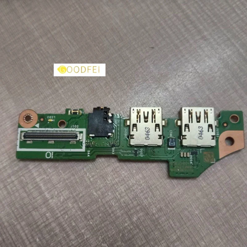 Imagem -02 - Lenovo-original Usb Audio Port Board Switch Laptop Acessórios Botão Ls-l171p 5c50s25225 315ihu6 3-15ach6 Laptop