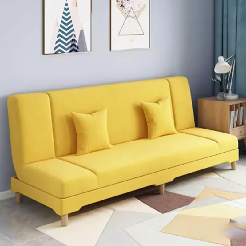 Women Comfortable Nordic Sofa Folding Europe Small Designer Loveseat Modern Sofa Puffs Lazy Salon Meuble Living Room Furniture