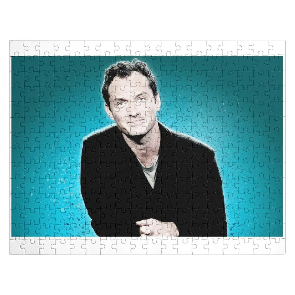 

THE DANGEROUS BEAUTY OF JUDE LAW Jigsaw Puzzle Wooden Jigsaws For Adults Personalized Toys Wooden Animal Anime Puzzle