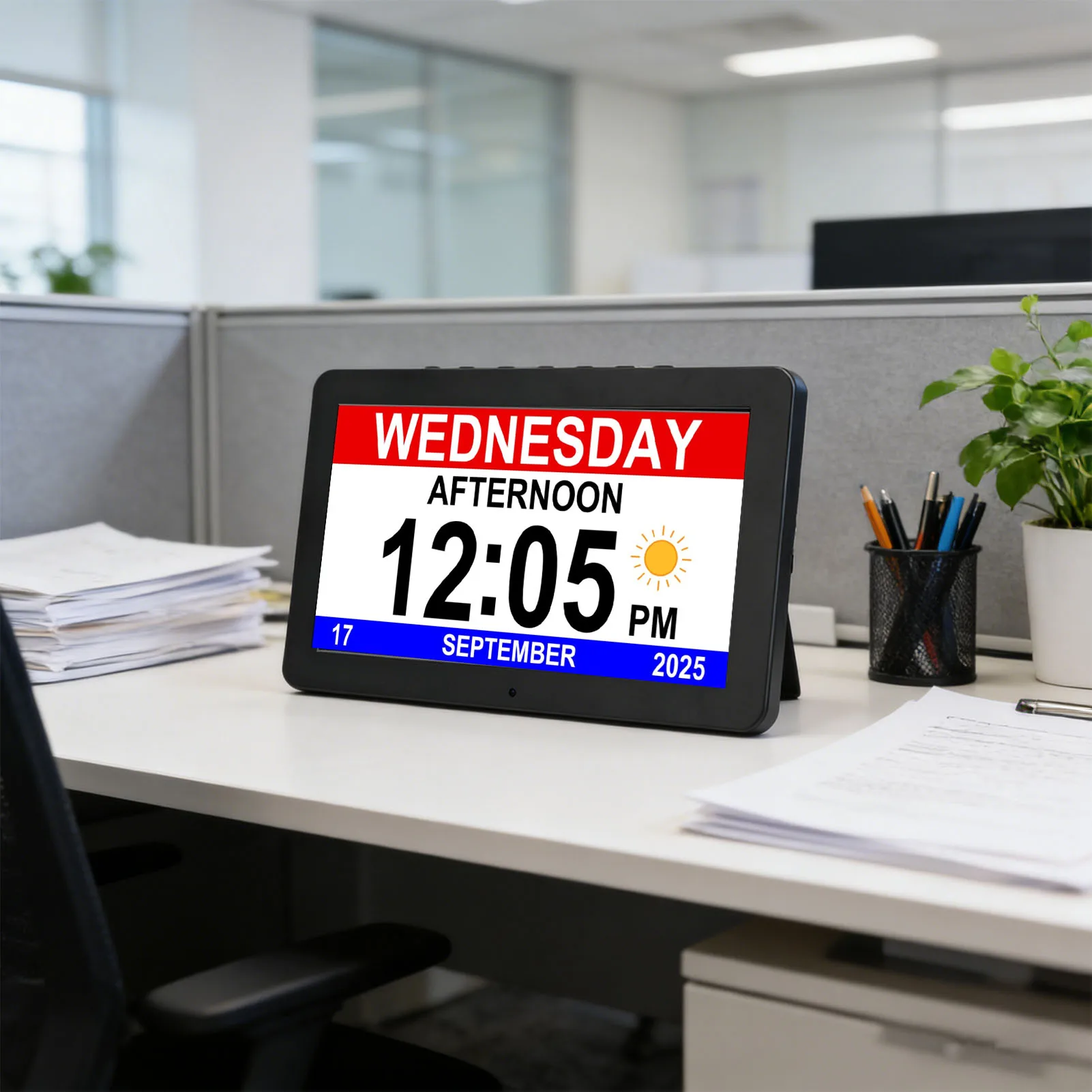 【novita】orologio-calendario-digitale-da-101-pollici-con-schermo-orizzontale-e-verticale-16-stili-di-visualizzazione-ui-riproduzione-foto-e-video-sveglie-personalizzabili