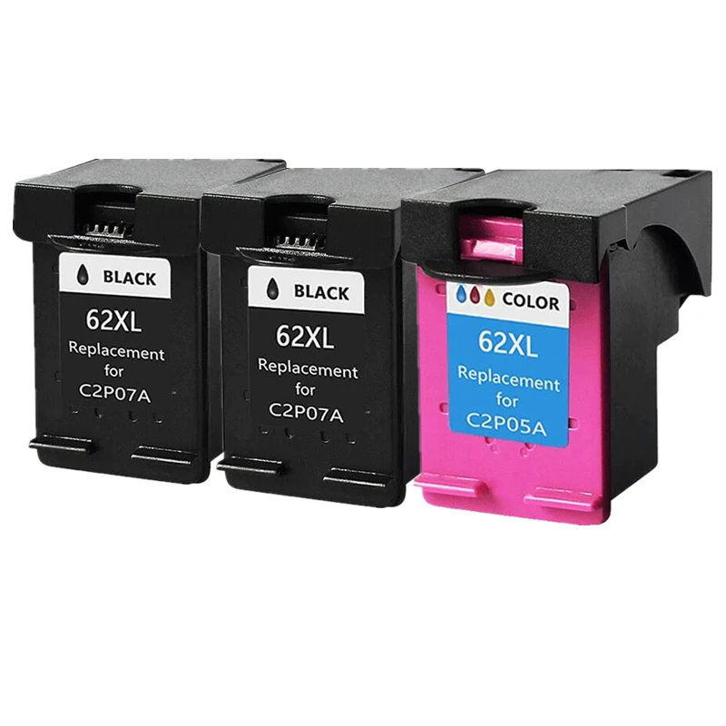 62XL Inktcartridge Compatibel voor HP 62 XL Voor HP 62 Envy 5540 5640 7640 5646 5541 5740 5742 5745 200 250 Printer
