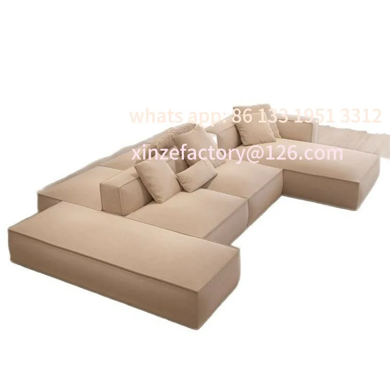 

Back-to-back sofa [high-end magic map matte cloth] Kaiser McLaren Rome, island sofa, double-sided sofa