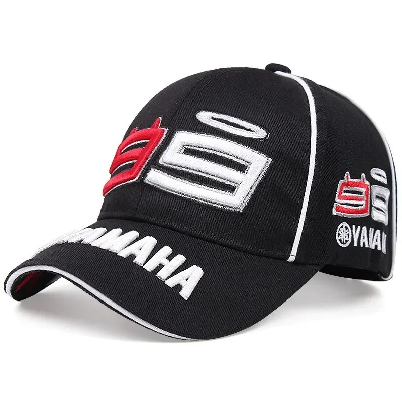 Fashion Embroidery Racing Snapback Baseball Cap Unisex Adjustable Outdoor Sport Sunshade Hip Hop Style R7 R1 MT07 XJ6 MT09